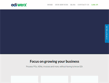 Tablet Screenshot of ediwerx.com